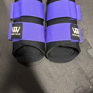 Woof Wear Black and Purple Horse Boots